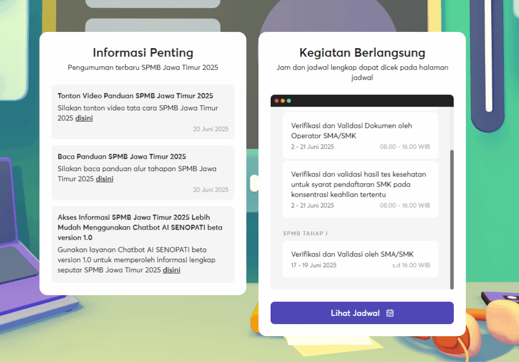 Cek Hasil SPMB 2025 jatim