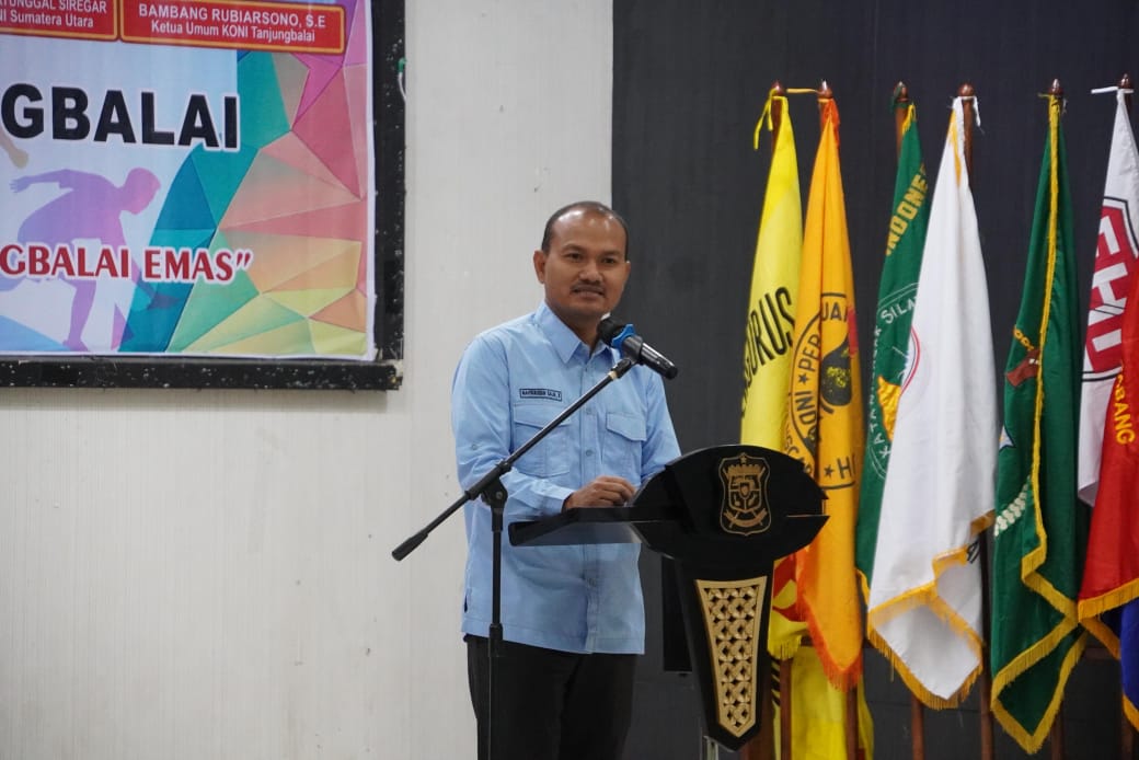 Pengurus Komite Olahraga Nasional Indonesia (KONI) Kota Tanjungbalai masa bakti 2024–2028 secara resmi dilantik