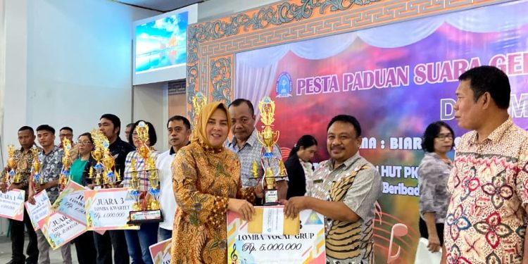 Tatong Bara Hadiri Pesparawi KP-PKB Germita